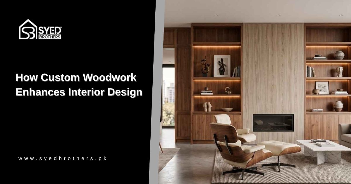 How Custom Woodwork Enhances Interior Design